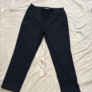 Charter Club petite dark blue stretch  dress Pant 12p